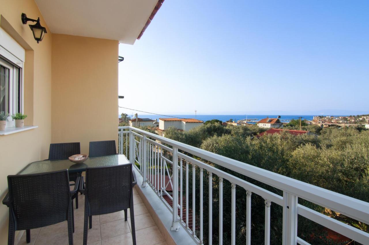 Apartamento Panoramic View House Skála Kallirákhis Exterior foto